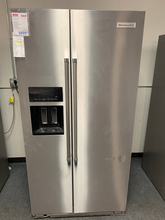 Kitchenaid Side by Side Refrigerator.