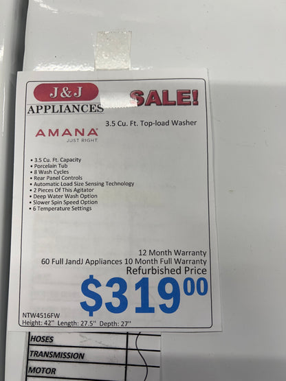 Amana Washer