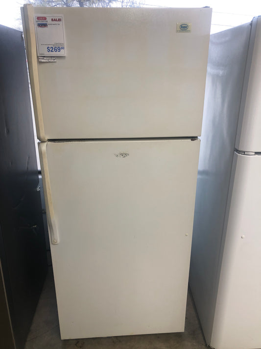 Roper Top Bottom Refrigerator.