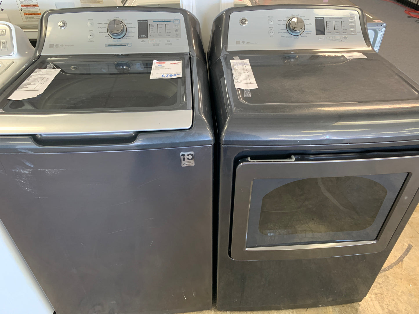 GE Washer and Dryer Set.