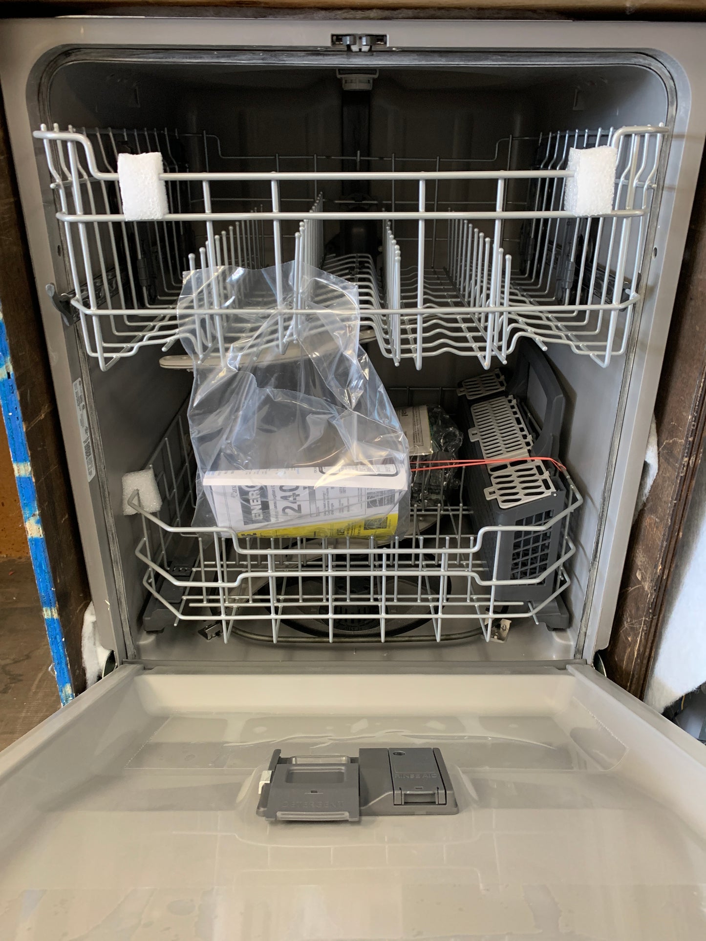 GE Stainless Steel Dishwasher.