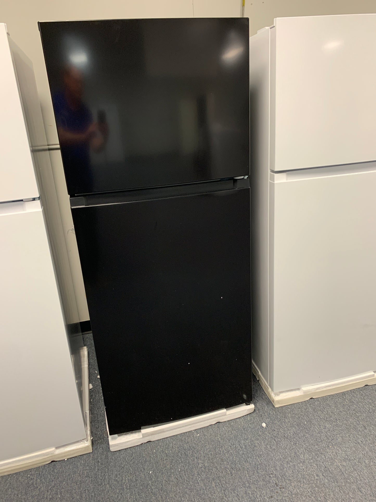 Vitara Black Top and Bottom Refrigerator**NEW**