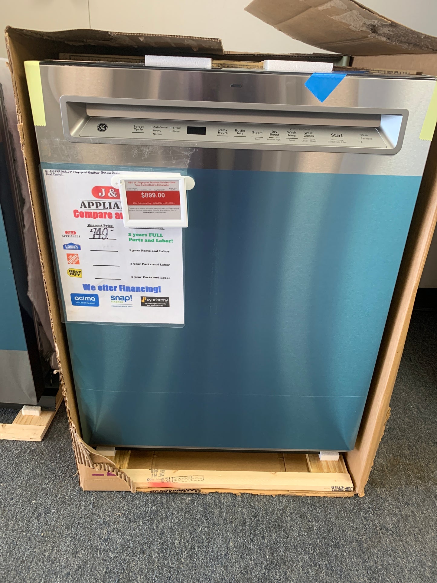 GE 3 Rack Dishwasher.SALE!!