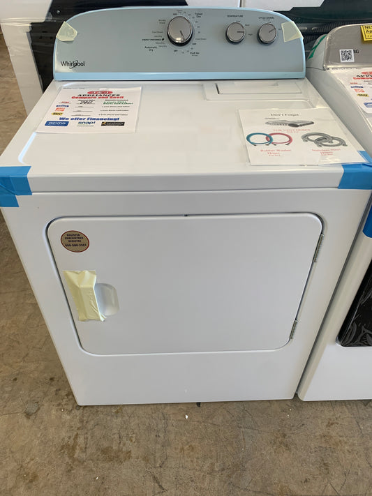 Whirlpool Electric Dryer New.