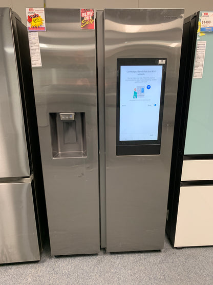 Samsung Side by Side Refrigerator.