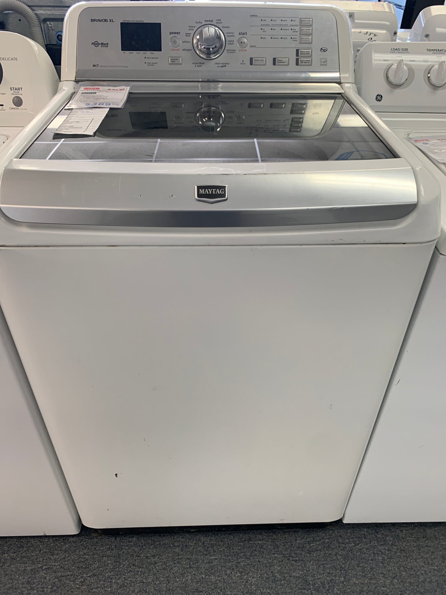 Maytag Bravos Washer.