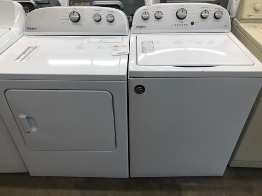 Whirlpool Washer and Dryer Set.