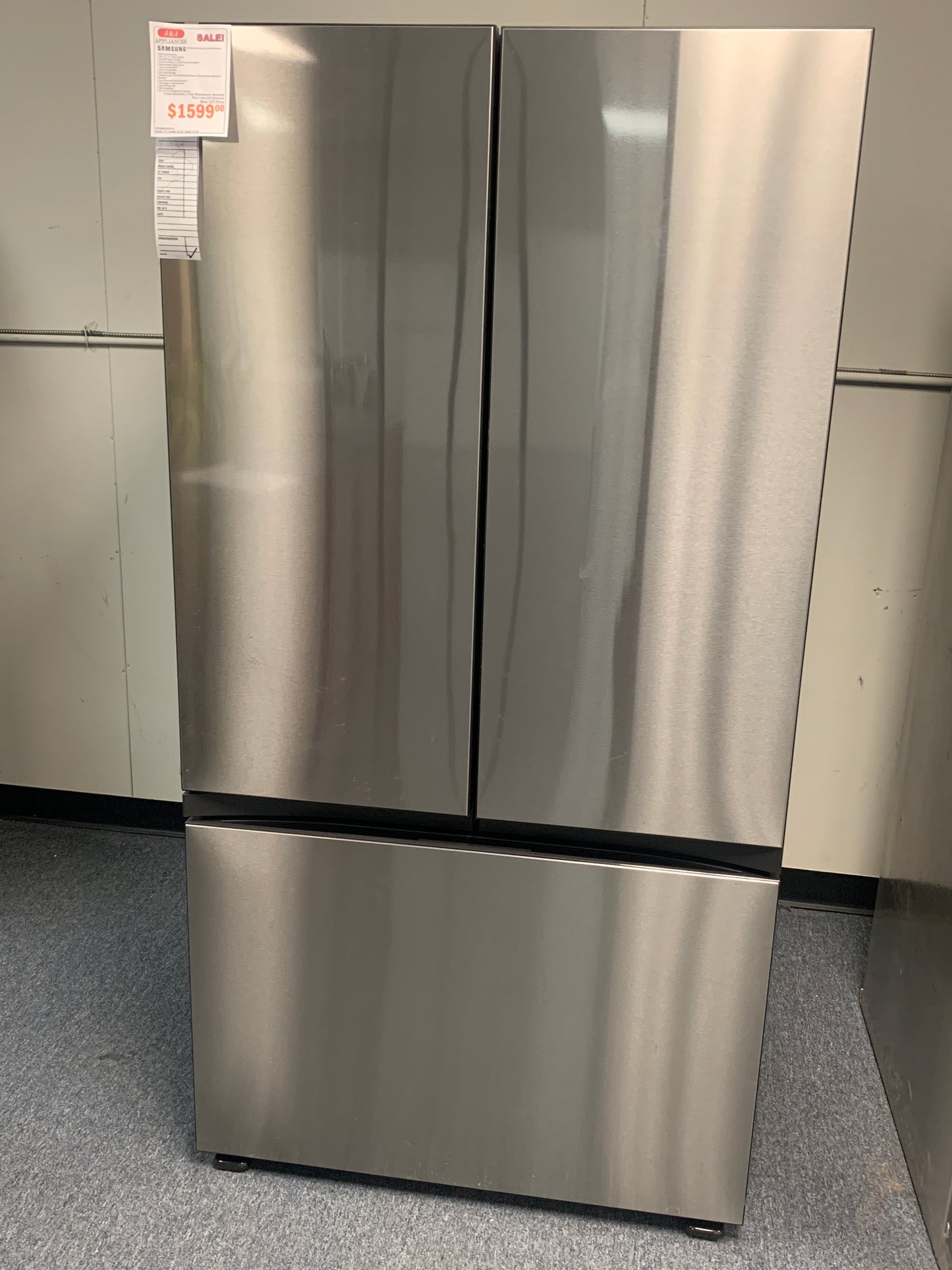 Samsung Bespoke 3 Door Refrigerator**NEW**