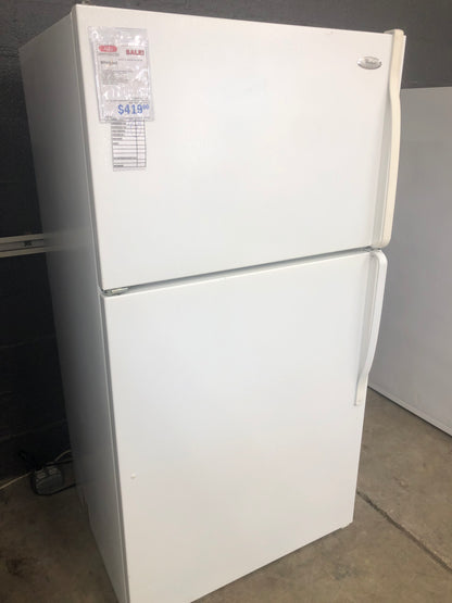 Whirlpool Top Bottom Refrigerator.