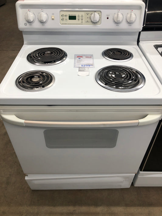 GE Electric Stove.