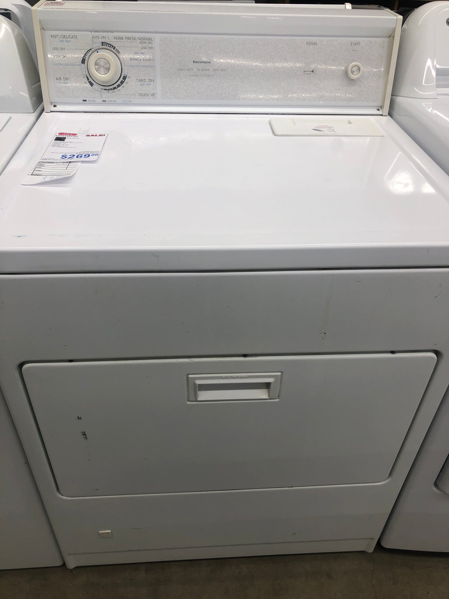 Kenmore Gas Dryer.