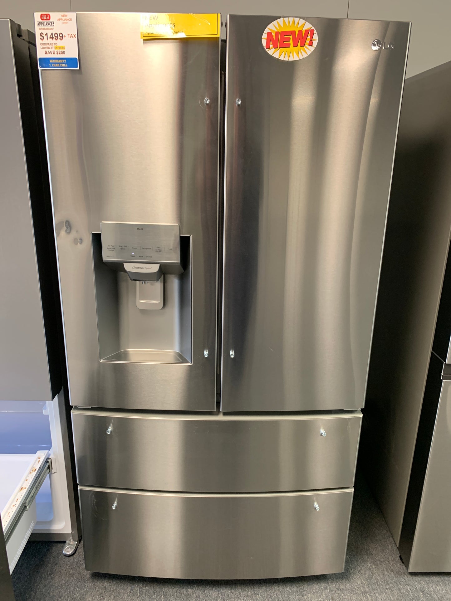 LG French Door Refrigerator.