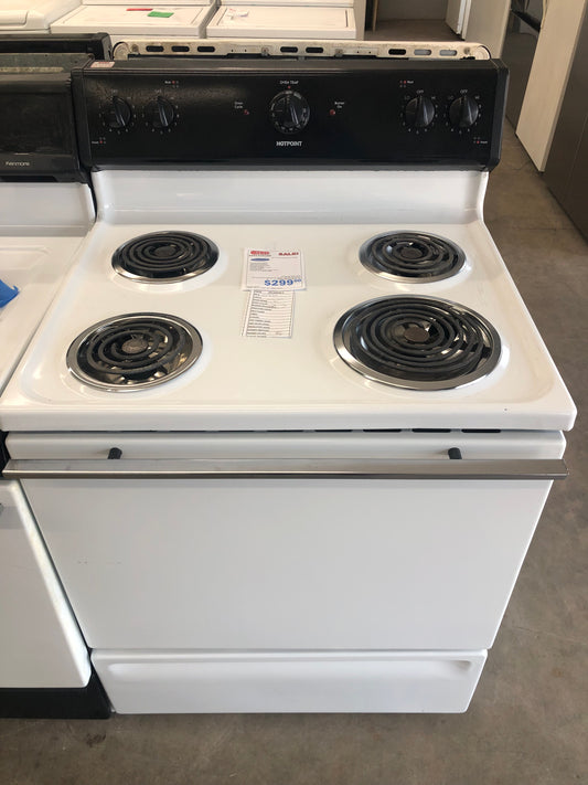 Hotpoint coil top electric stove