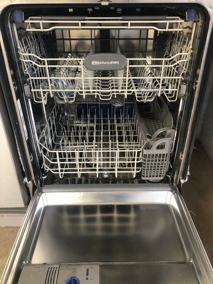 Kitchenaid White Dishwasher.