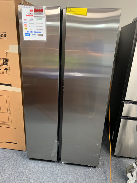 Samsung Bespoke Side by Side Refrigerator.