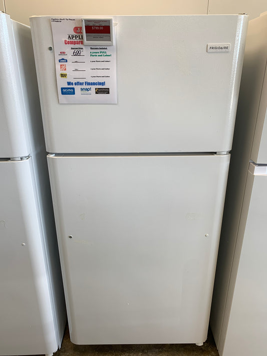 Frigidaire Top Bottom Refrigerator.