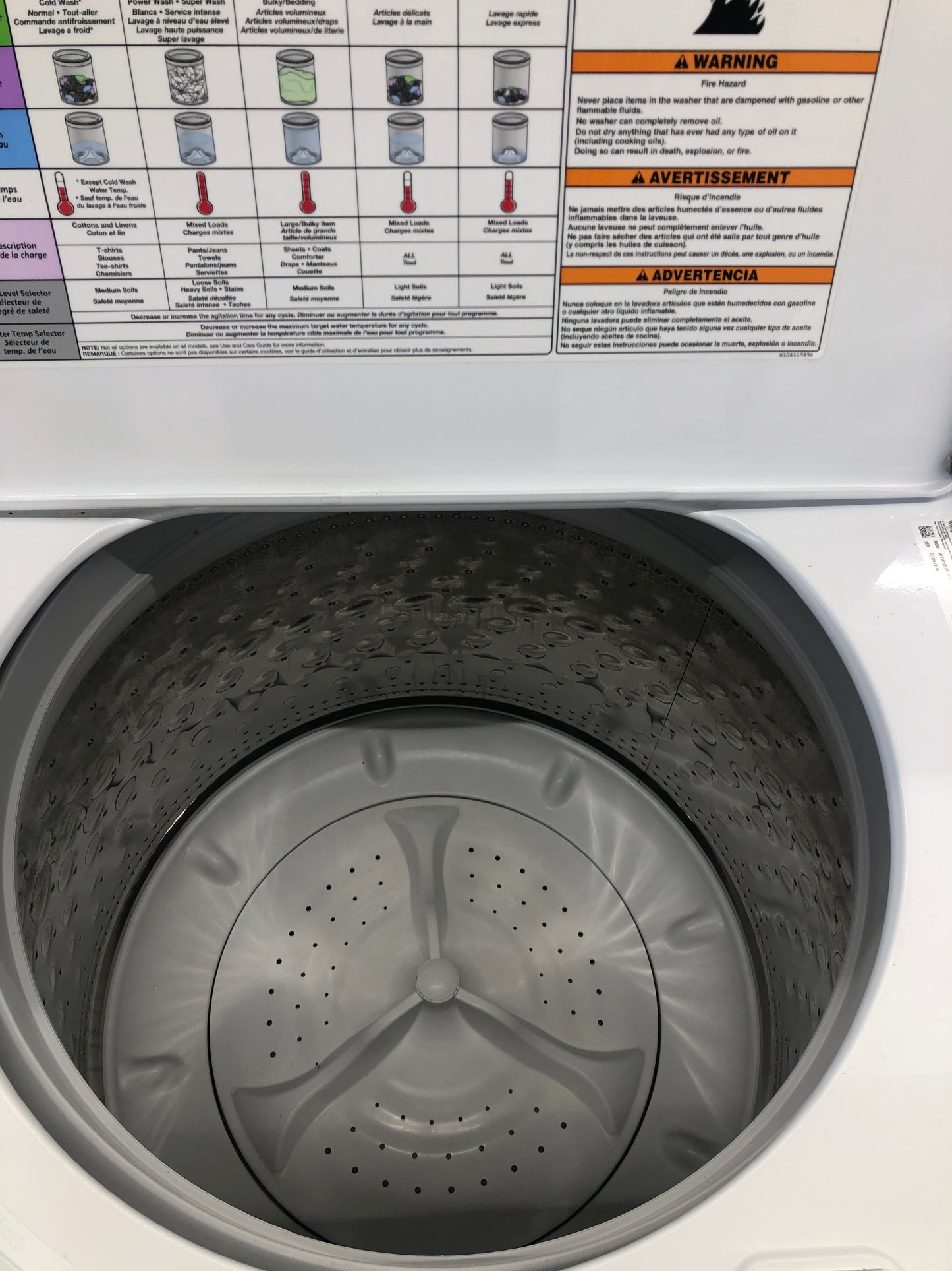 Whirlpool Washer.