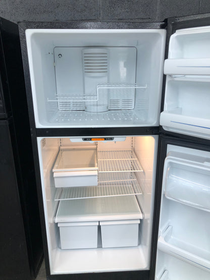 GE Black Top And Bottom Refrigerator