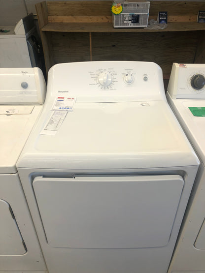 Hotpoint White Electric Dryer