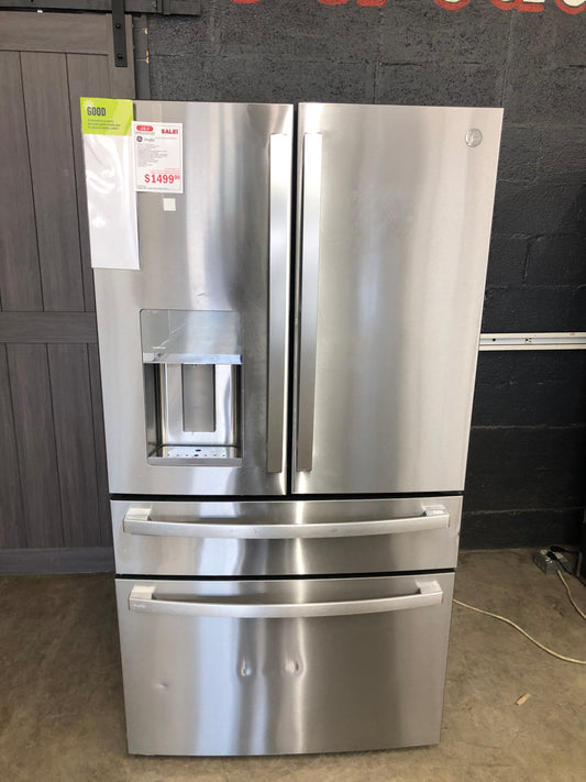 GE Profile 4 Door Stainless Steel Refrigerator