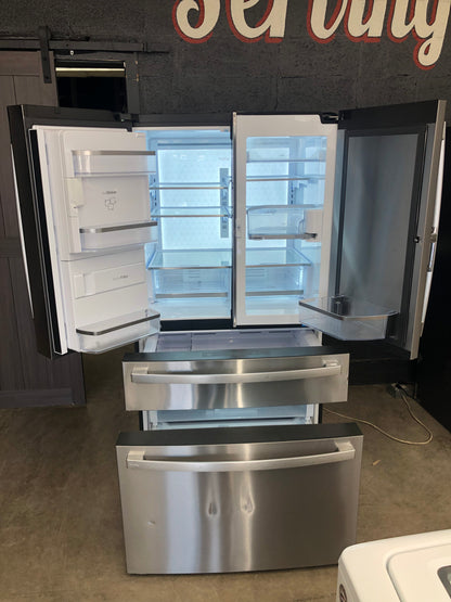 GE Profile 4 Door Stainless Steel Refrigerator