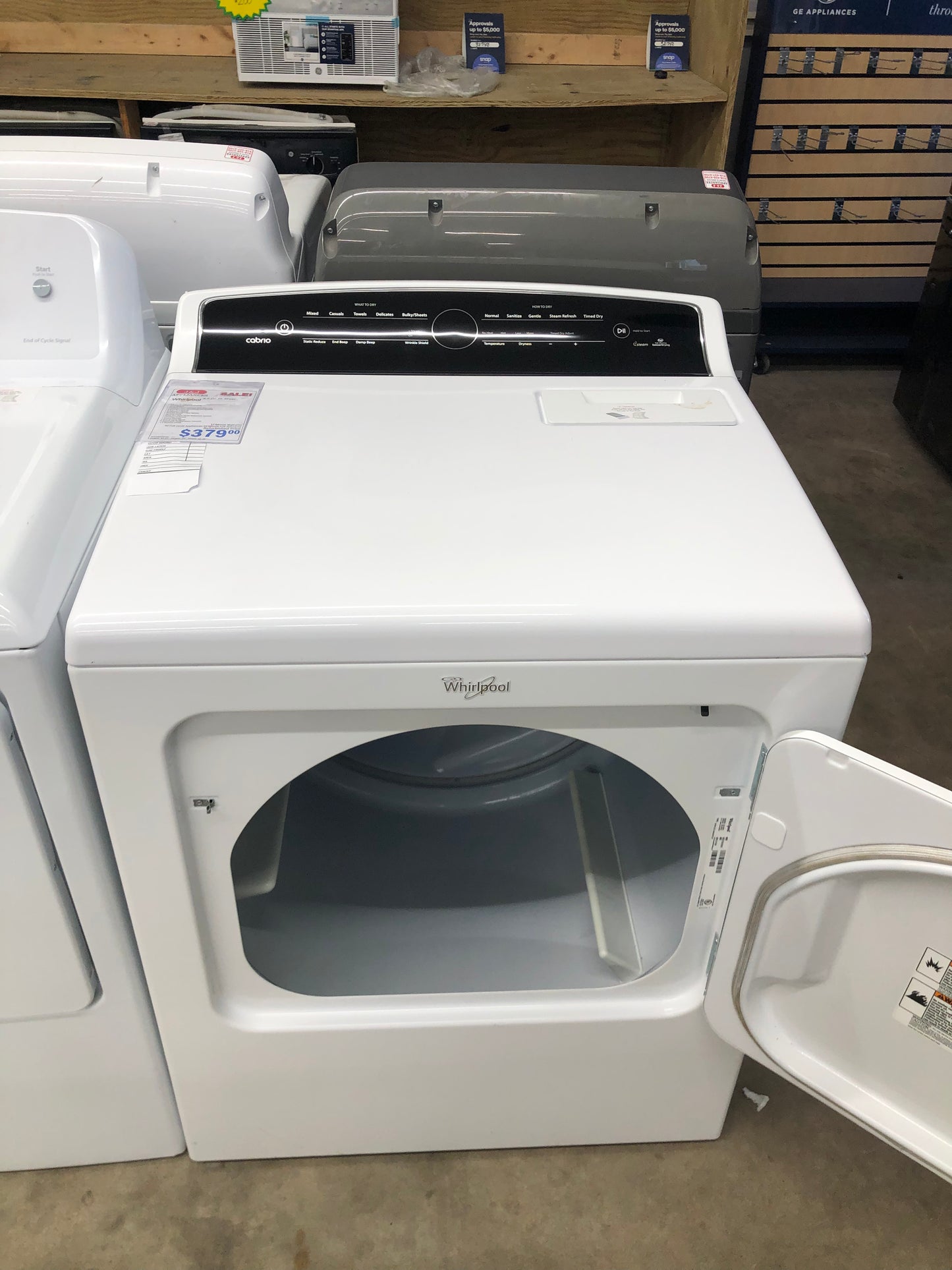 Whirlpool White Electric Dryer