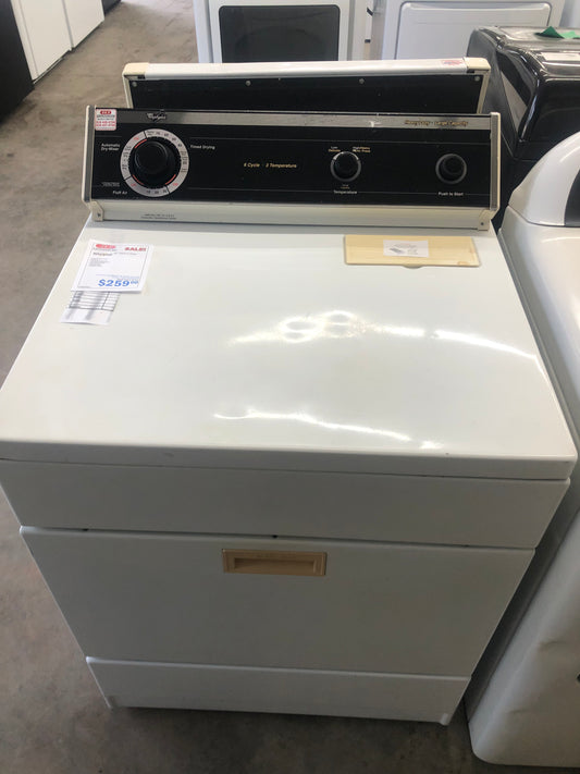 Whirlpool White Electric Dryer