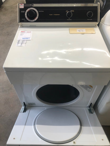 Whirlpool White Electric Dryer